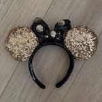 Disney  Gold and Black Sequin Minnie Mouse Ears Photo 1