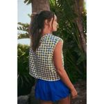 Free People Movement Inspire Geometric Green Blue Printed Tank XS NWOT Photo 7