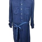 Red Camel long-sleeve dress, size XS, pockets, adjustable sleeves, knee length Photo 0