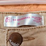 No Boundaries Bootcut Soft brushed Khaki Pants Size 13 Juniors Photo 2