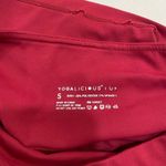 Yogalicious Luxe High Rise Biker Shorts Red Women’s Size Small Photo 2