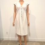 Anthropologie by  M braided button front split hem swim beach cover up SW2 3110 Photo 10