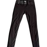 CAbi pull on stretch knit criss cross waistband dress black pants size medium Photo 0