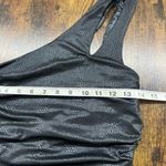 Bebe One Shoulder Croc Bodycon Dress Size M Photo 7