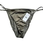 Good American NWT Dark Green Shine Perfect Fit Bottom Size 5 (2XL) Photo 0