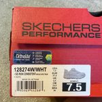 Skechers  Performance White Ortholite Go Run Sneakers Size 7.5 Photo 6