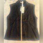 New Lilysilk Elegant 100% Mulberry Silk Black Satin Sleeveless Shirt Top Small Photo 0