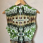 Alice + Olivia mirrored gardens green maxi dress Photo 11