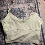 Madewell  Mint Checkered Tank Top Photo 1