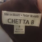 Chetta B  vintage giraffe silk dress size 4 Photo 8