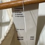 Urban Outfitters NWT  Off-White Halter Romper Shorts Star Zipper Inseam 1.5” Photo 8