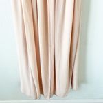 Jenny Yoo  Strapless Luxe Chiffon Bridesmaid Maxi Dress in Whipped Apricot Photo 5