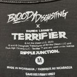 Bloody Disgusting x Terrifier Art the Clown Horror Tee M Photo 3