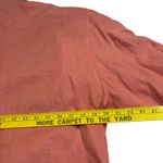 Counterparts Linen Blazer Coral Pink Button Front Career Jacket Size 8* Photo 8