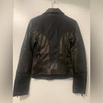 Diesel  Black Lamb Leather Moto Jacket size XS Photo 2