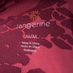 Tangerine  exercise tank pink solid front, design back with liner size M Photo 3