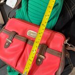 CHAPS Red and brown chaos crossbody. Great condition. Photo 7