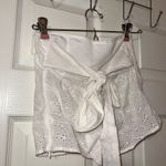PacSun Beverly & Beck White Pointelle Strapless Top Photo 3