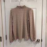 Loft  Blush Polka Dot‎ Ruffle Blouse Photo 1