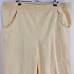 American Vintage Cascade Blues (18) 80's Plus Size Yellow Mom Jeans Tapered Leg Photo 2