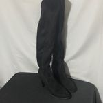 Marc Fisher WO SIZE 10 KNEE HIGH BLACK SUEDE LEATHER BOOTS INNER 1/2 zipper GUC Photo 10