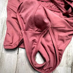 Kona Sol  Women's‎ Gathered One Piece Swimsuit Pink Size Small Photo 5