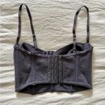 SKIMS Outdoor Bustier Crop Top Ash Sexy Coquette Y2K Style Photo 3