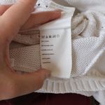 Club Monaco  White and Cream Polka Dot Knit Tank Top Photo 7