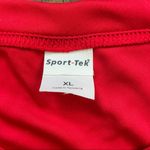 Sport-tek  fire engine red tee-shirt, size XL, NWOT Photo 4