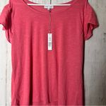 Thyme + Honey  Women’s Short Sleeve Crew Neck Blouse Sz S Photo 6