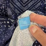 J. McLaughlin Lawrence Dress S Blue Patchwork Photo 4