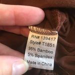 Piko  Womens Tunic Size XS S Reindeer Brown‎ Top T1851 Bamboo PLEASE READ Photo 3