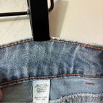 Denim Maxi skirt in size 14. EUC. Cotton Blend, back Slit. Blue Photo 3