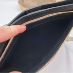 Henri Bendel  W 57th Slim Convertible Lilac Black Colorblock Clutch Shoulder Bag Photo 10