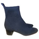 Everlane The Glove Boot Black ReKnit Block Heel Ankle Bootie Size 6 Photo 6