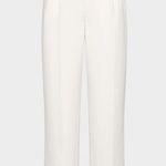 Wilfred Effortless Pant High Rise Wide Leg Trousers White Size 10 Photo 3