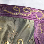 Chico's Vintage Womens Patchwork Embroidered Jacket Size M Boho Indie Artisanal Eclectic Photo 7