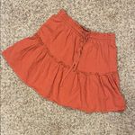 Chic Terracotta Mini Skirt Orange Size undefined Photo 0