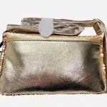 Nicole Miller Gold Sequin Crossbody Shoulder Adjustable Strap Bag NWT Photo 1