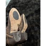 Circle G  Corral Boots Womens 8 Brown Leather Western Distressed Fringe Bootie Photo 2