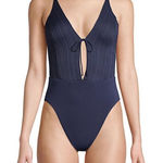 Robin Piccone New.  navy one piece. Size 8. Retails $168 Photo 0