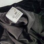 ModCloth Collectif Black Velvet Bat Moon Moto Jacket Women's US 16 UK 20 Photo 6