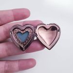 Betsey Johnson RARE VINTAGE  Heart Locket Ring Photo 2