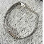 Nine & Company Women's Silver Tone Watch White Dial NOS Vintage Speidel Band Photo 7