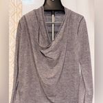 Marika Yoga Balance Draped Pullover Wrap Gym Workout Gray Sz L Size L Photo 3