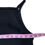 Old Navy NWT  Womens Black Rib‎ Knit Cami Tank Top Cropped Sleeveless Size XL Photo 5