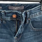The Limited  Denim SZ 2R Skinny Jeans Low-Rise Zip-Fly Stretch Dark Wash Patches Photo 3