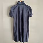 LAFAYETTE 148 New York Navy Linen Blend Short Sleeve Shirt Dress classic prep Blue Size XS Photo 7