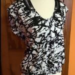 Black Rainn lace back summer dressy top Photo 6