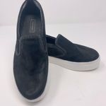 Topshop Black Suede Slip on sneakers size 6 (39) Photo 0